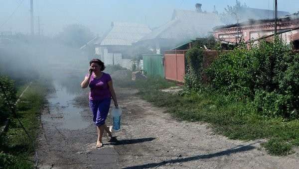 Ситуация в Донецке. Архивное фото Ситуация в Донецке. Архивное фото