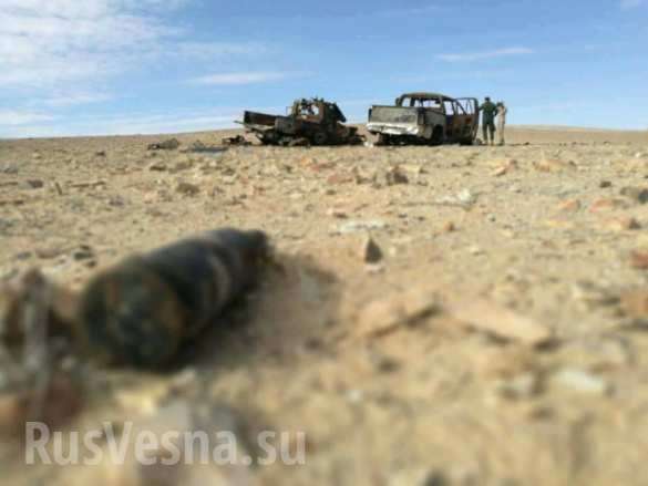 Пустыня под Пальмирой завалена трупами и техникой ИГИЛ: Армия Сирии и ВКС РФ быстро приближаются к городу (ВИДЕО, ФОТО 18+) | Русская весна