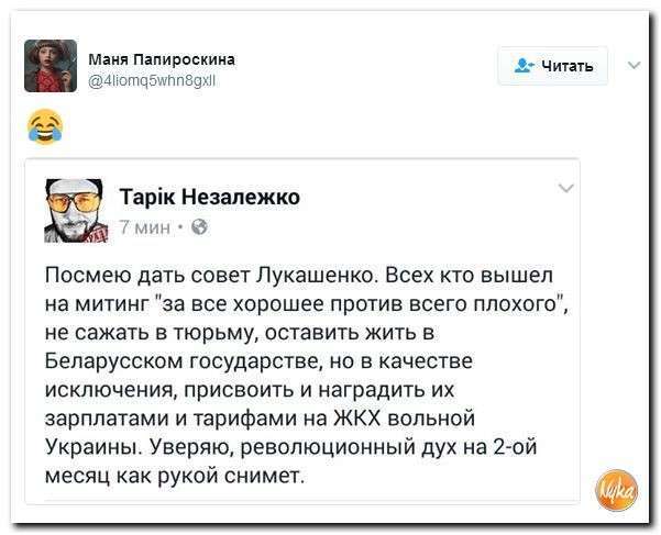 Ударим юмором по майдану: подборка материалов об обстановке в Мире №350