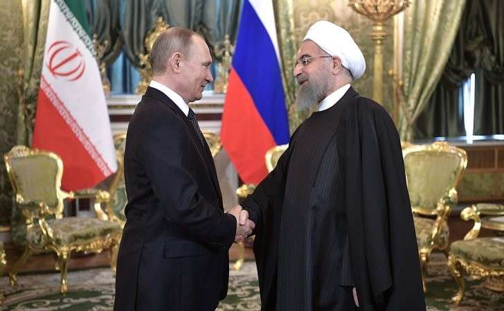 С Президентом Ирана Хасаном Рухани.