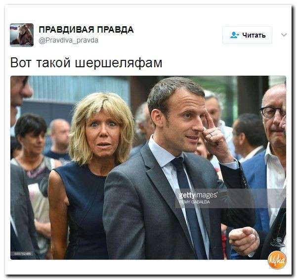 Юмор помогает нам пережить смуту: первая леди бабушка, оригинальные французы