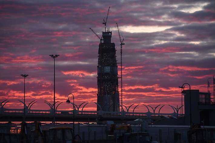 «Газпром» приступил к строительству второй части многофункционального комплекса «Лахта центр»
