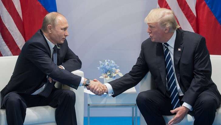 В Гамбурге прошла первая встреча Владимира Путина и Дональда Трампа
