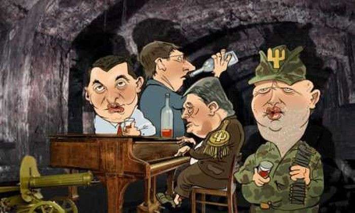 Не падайте в соус, поручик Луценко. Корнет Порошенко, не пейте вина!