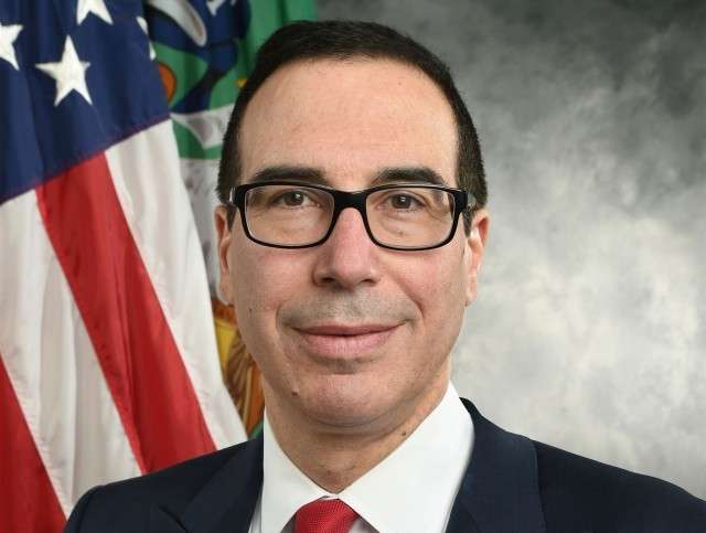 Министр финансов США Стивен Мнучин