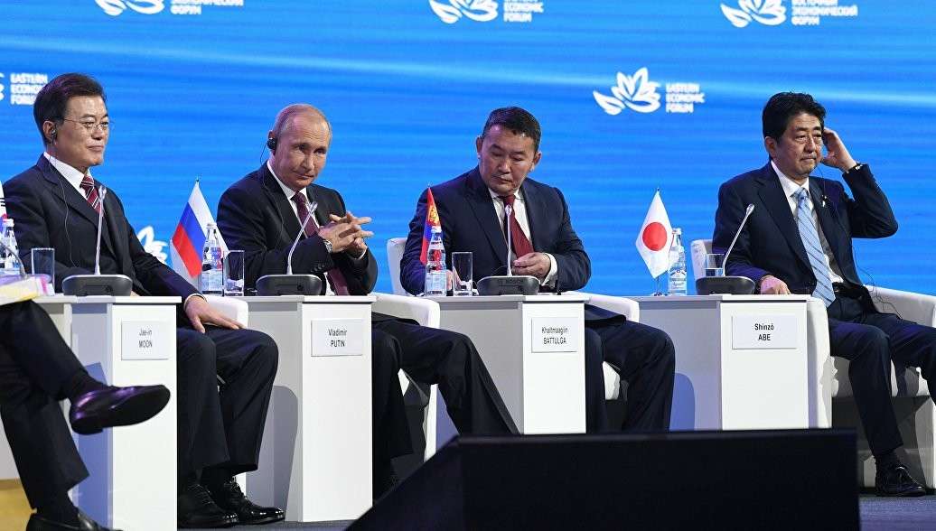Русский президент показал азиатам, кто тут тигр. Японцы и корейцы поняли