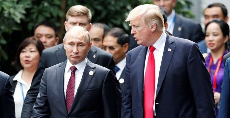 Владимир Путин поблагодарил Дональда Трампа за сведения о террористах в Петербурге