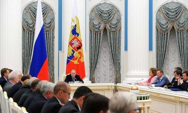 Владимир Путин на Совете по стратегическому развитию и приоритетным проектам. ЖКХ
