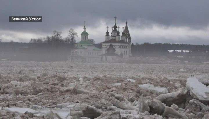 В центре России – предновогодний паводок. Погода бьёт рекорды