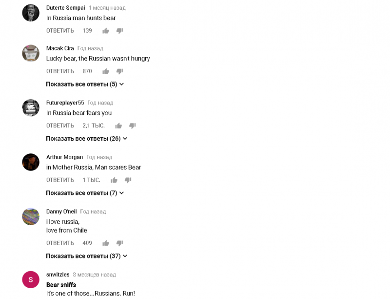 Американцы о русских: