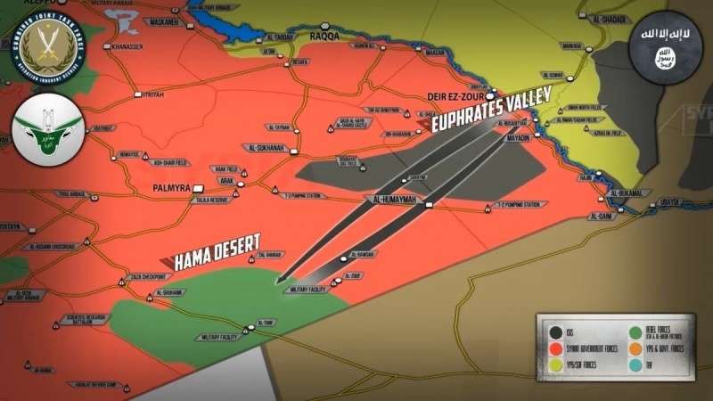 Сирия. США и боевики начали операцию против ИГИЛ в пустыне