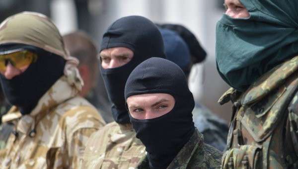 Бойцы батальона Донбасс, Украина Бойцы батальона Донбасс, Украина