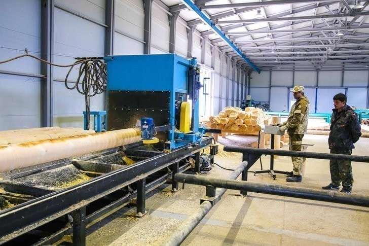 Уватский «Ровиал» запустил новый комплекс деревообработки в Тюменской области Уватский «Ровиал» запустил новый комплекс деревообработки в Тюменской области Хорошие, добрые, новости, россия, фоторепортаж