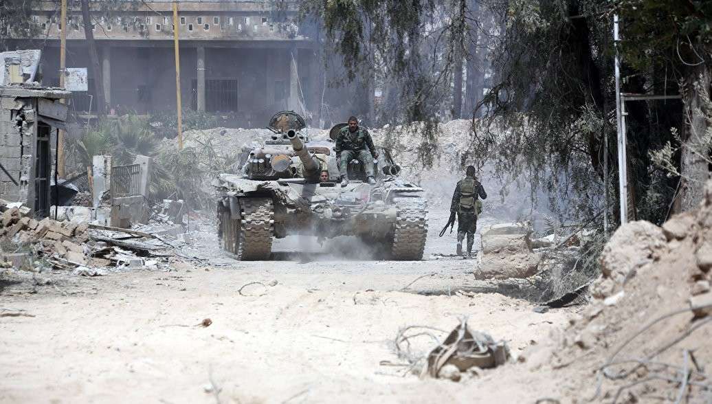 Россия вводит военную полицию в сирийский город Дума