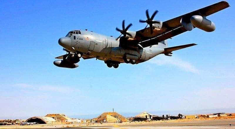 В Сирии американский суперсовременный самолёт РЭБ EC-130 русские просто выключили