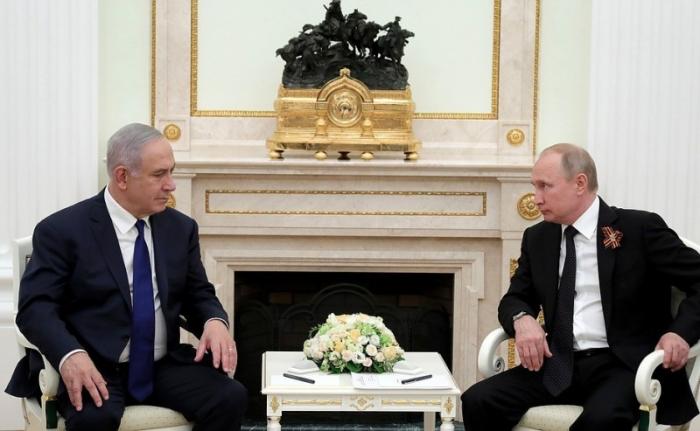Переговоры Владимира Путина с премьер-министром Израиля Биньямином Нетаньяху