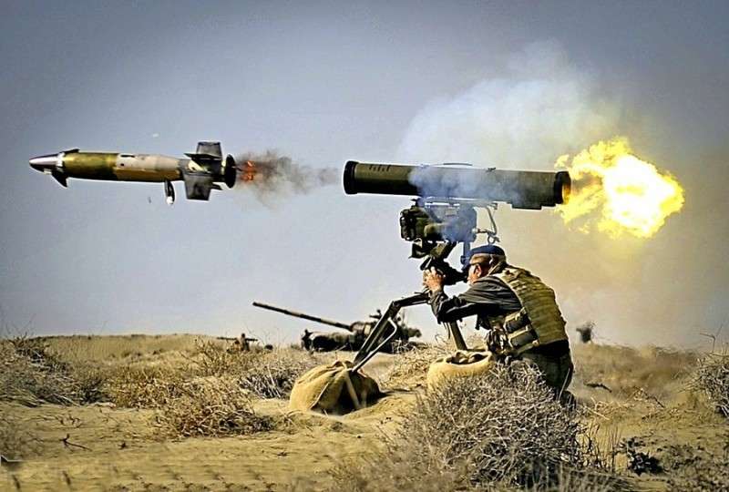ПТРК Корнет для террористов в Сирии пламенный привет