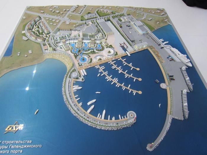В порту Геленджик построят многофункциональный рекреационный комплекс