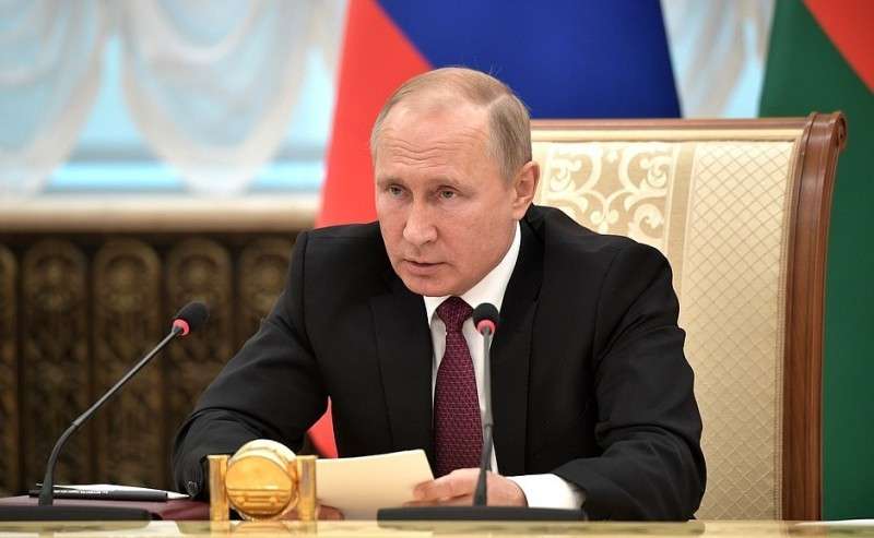 На заседании Высшего Государственного Совета Союзного государства.