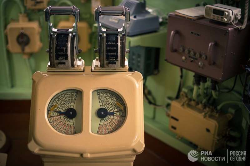 Рукоятки машинного телеграфа СС «Коммуна»