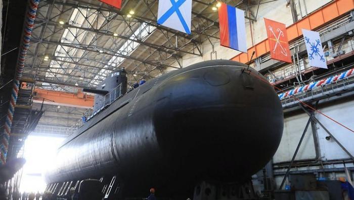 В Петербурге спустили на воду новейшую подводную лодку проекта «Лада»
