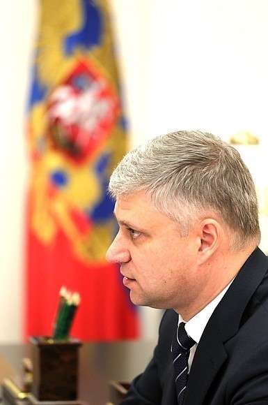 Генеральный директор – председатель правления ОАО «Российские железные дороги» Олег Белозёров.