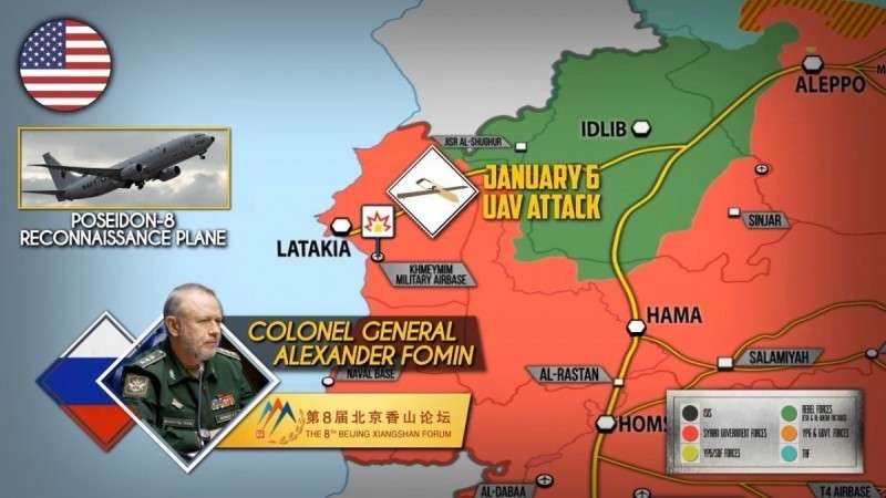 Сирия. Коалиция бандитов США стоит за атакой на Хмеймим
