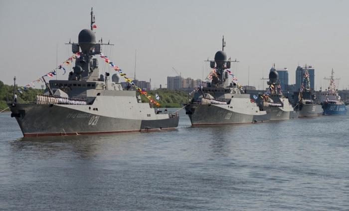 Каспийскую флотилию выводят на новый уровень