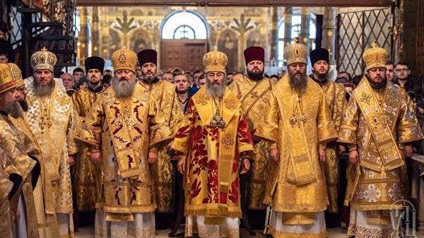 Божественная литургия в Киево-Печерской Лавре. 16 декабря 2018 Божественная литургия в Киево-Печерской Лавре. 16 декабря 2018