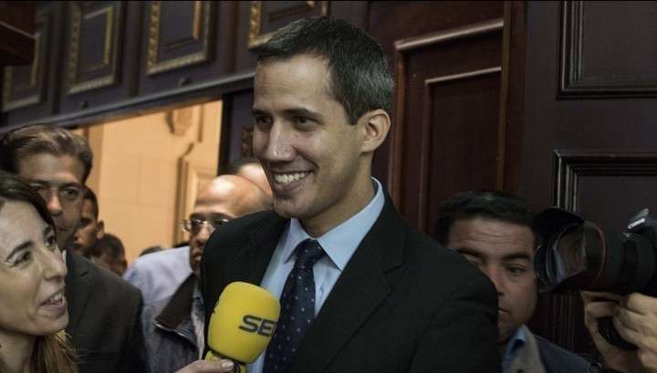 Гуаидо запрещен выезд из Венесуэлы