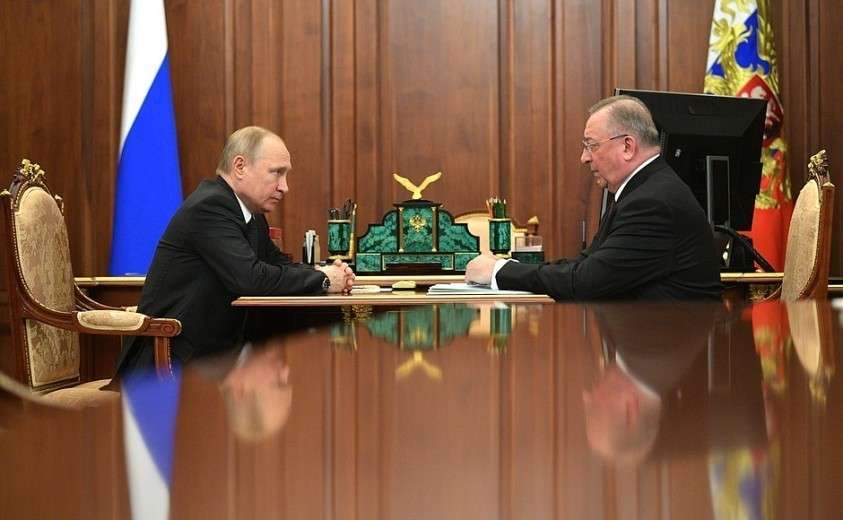 Встреча с руководителем компании «Транснефть» Николаем Токаревым.