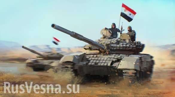 Армия Сирии и ВКС России нанесли мощный удар по зоне «Идлиб», оборона боевиков прорвана | Русская весна