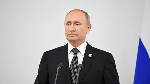 Президент РФ Владимир Путин на пресс-конференции по итогам саммита Группы двадцати. 29 июня 2019 Президент РФ Владимир Путин на пресс-конференции по итогам саммита Группы двадцати. 29 июня 2019