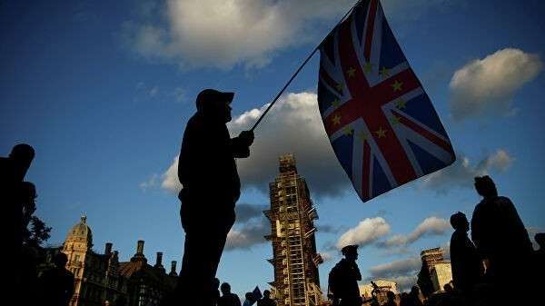 Противники Brexit в Лондоне. 4 сентября 2019 Противники Brexit в Лондоне. 4 сентября 2019