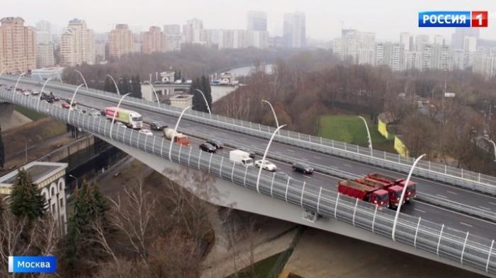В Москве завершено строительство Северо-Западной хорды: открыт мост через Канал имени Москвы