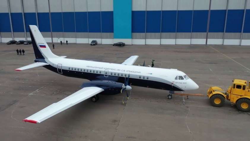 Первый образец Ил-114-300 получил уникальную ливрею