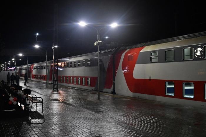 Петрозаводск и Москву связал новый двухэтажный поезд «Карелия»