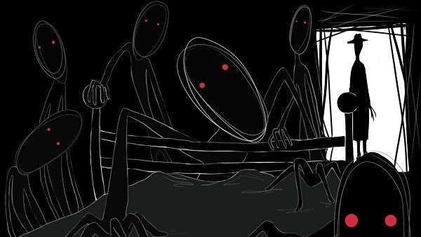 Сонный паралич. Рисунок Екатерины Берняк Сонный паралич. Рисунок Екатерины Берняк