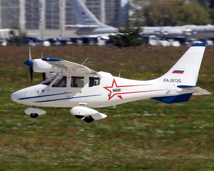 В Кизляре открыт цех по производству новых российских легкомоторных самолётов МАИ-411