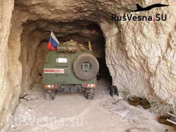 Русские и сирийские военные вскрыли огромный подземный город террористов | Русская весна