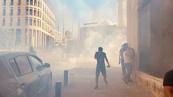 Протесты в Бейруте Протесты в Бейруте