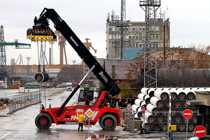 Строительство газопровода