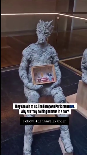 Что делают рептилоиды в Европарламенте?