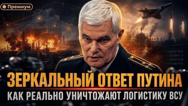 Зеркальный ответ Путина. Как реально уничтожают логистику ВСУ