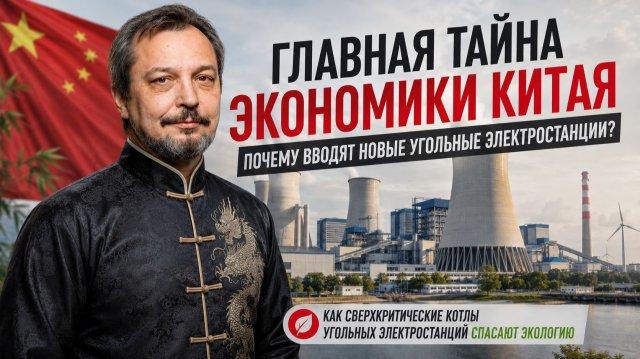 Зачем Китай массово строит угольные ТЭЦ? Крах зеленой энергетики или хитрый план?