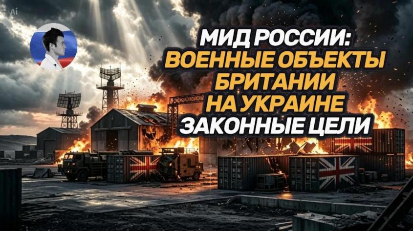 Кремль предупредил Лондон об уничтожении британских военных объектов на Украине