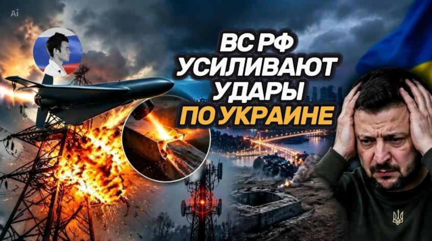 Коллапс в Киеве. Россия усиливает удары. У Зеленского паника
