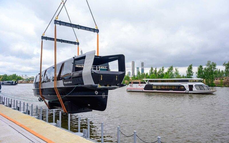Первые результаты работы Московской верфи по строительству и обслуживанию электросудов